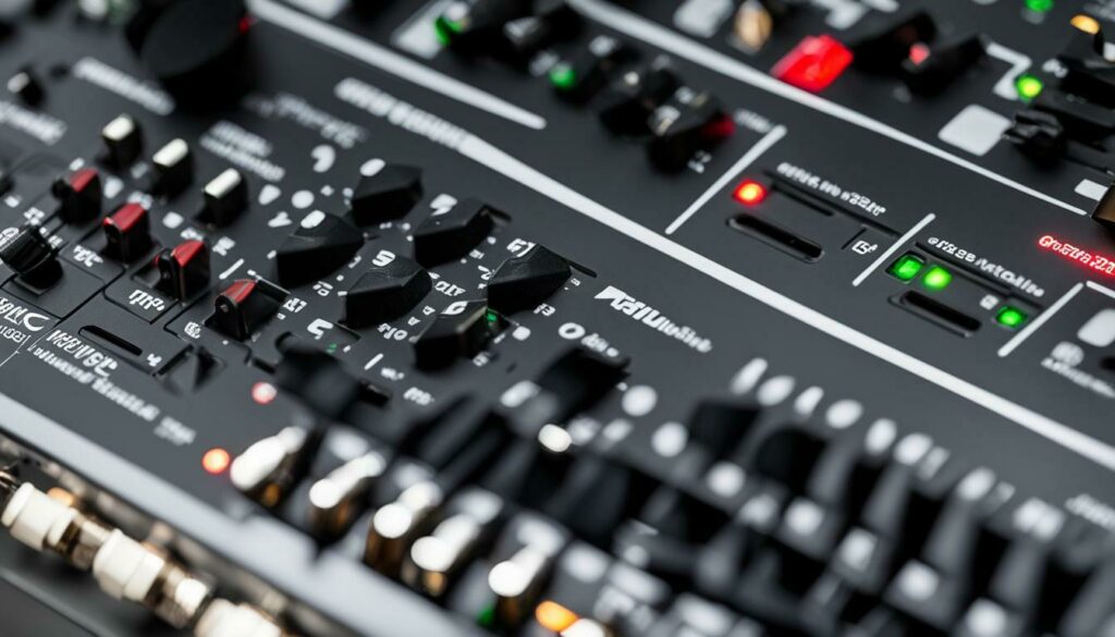 Audio Interface Ein- und Ausgänge